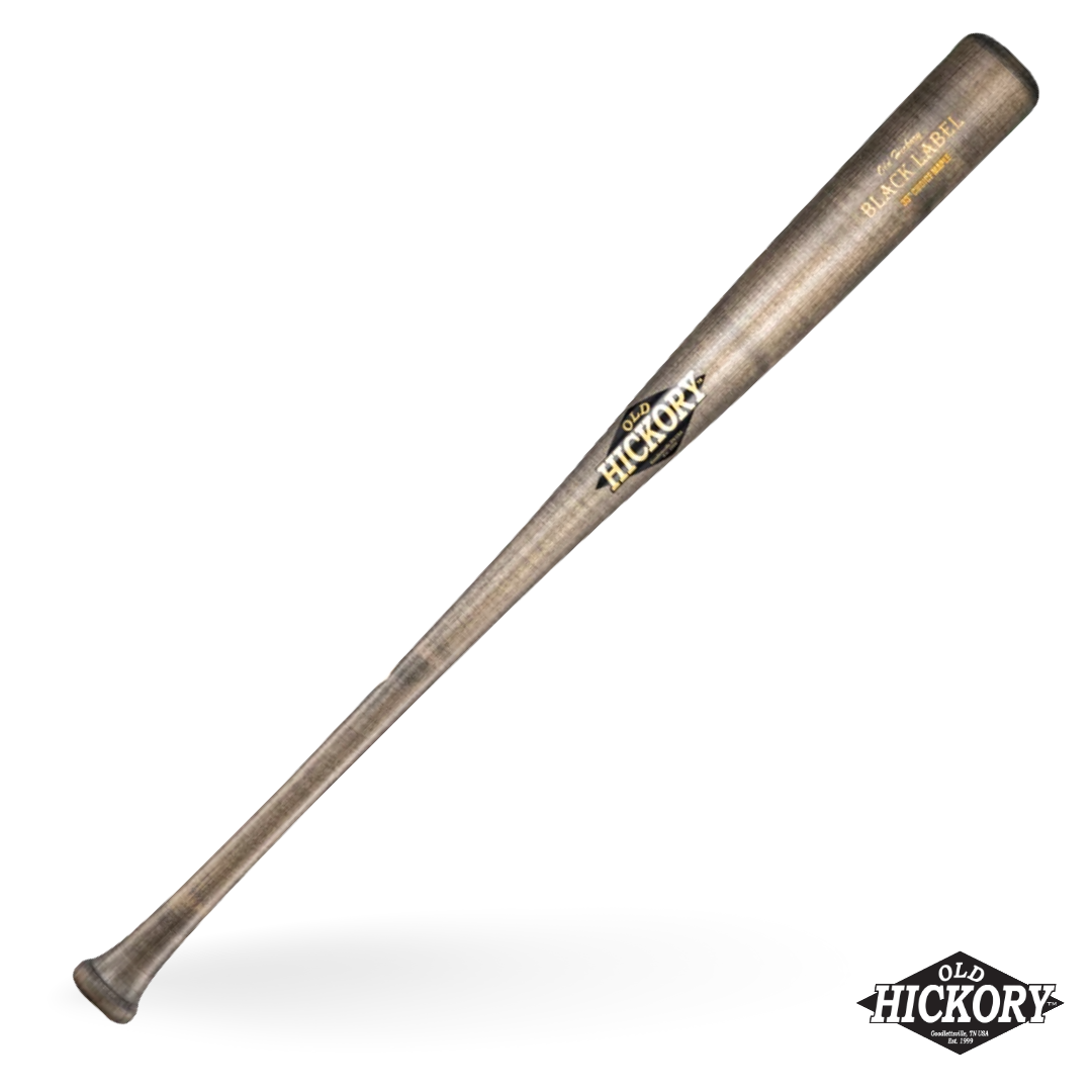 Old Hickory BLACK LABEL 硬式木製バット Wood Bats | Pro Maple Bats | Black Label - Ebony (Matte) – Old