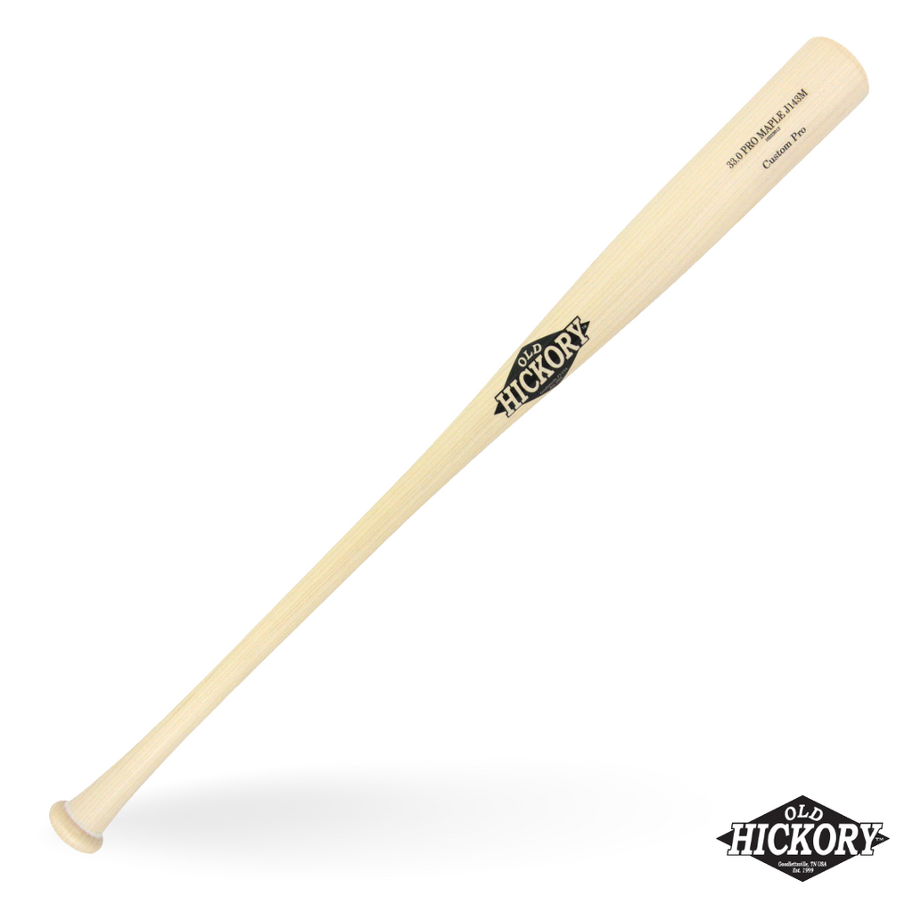 Old Hickory Custom Pro メイプルバット 33.5インチ Wood Bats | Custom Pro Maple Baseball Bats | MO28 STEEL