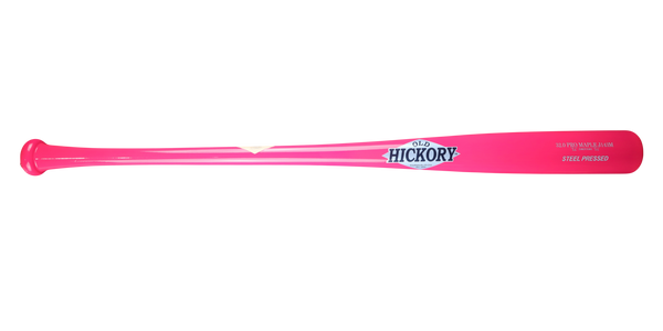 Wood Bats Custom Pro Baseball Bats J143M Steel Pressed Pink