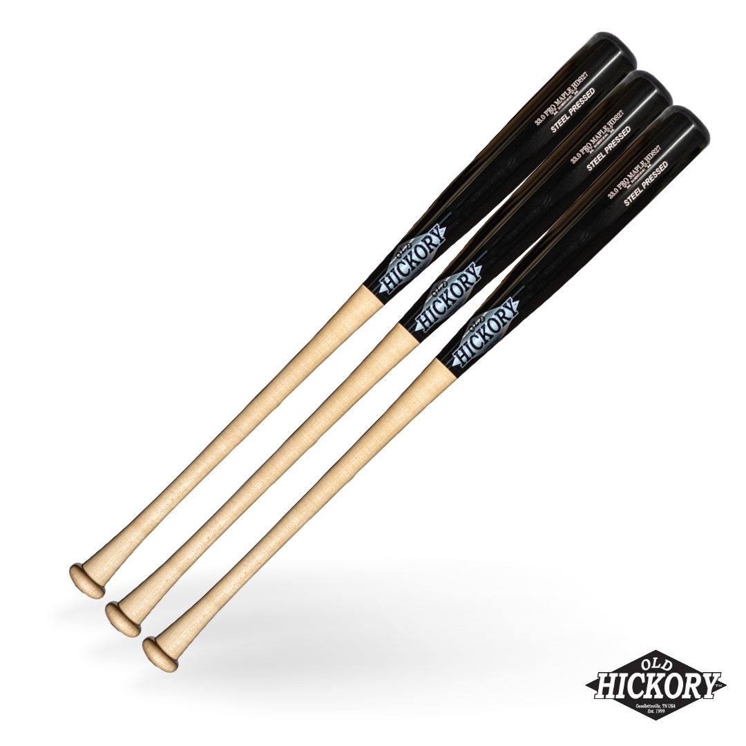 Wood Bats | Custom Pro Baseball Bats | HDS27 – Old Hickory