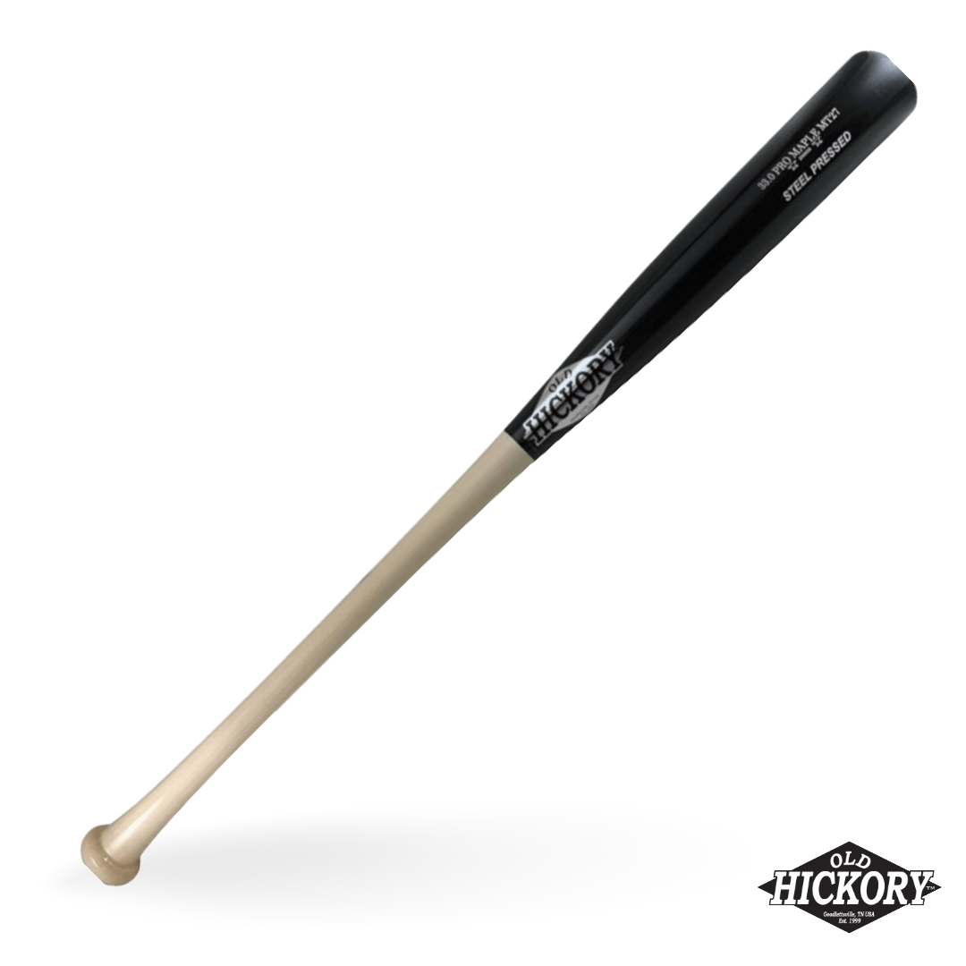 HICKORY メイプルバット MTP27 32.5インチ Wood Bats | Custom Pro Baseball Bats | MT27 Steel Pressed – Old
