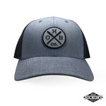 Vintage Logo Trucker Cap - Heather Grey/Dark Charcoal
